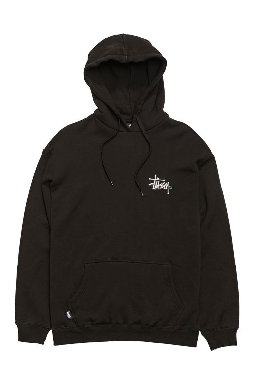 Stussy Mens Graffiti Hood Leisure Sets Black - NUSKV8407